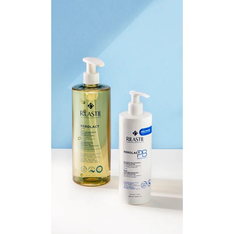 Rilastil Xerolact Cleansing Oil tisztító olaj száraz és atópiás bőrre 1000 ml