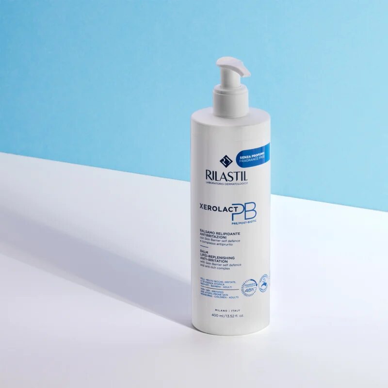 Rilastil Xerolact PB a lipideket feltöltő hidratáló és nyugtató krém 400 ml