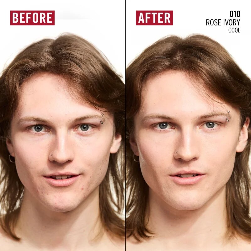 Rimmel Kind & Free Glow It Up könnyű hidratáló alapozó árnyalat 010 Rose Ivory 30 ml