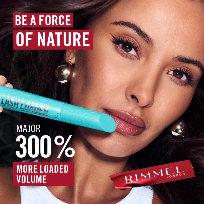 Rimmel Kind & Free Lash Loader dúsító szempillaspirál árnyalat 003 Aubergine 9.5 ml