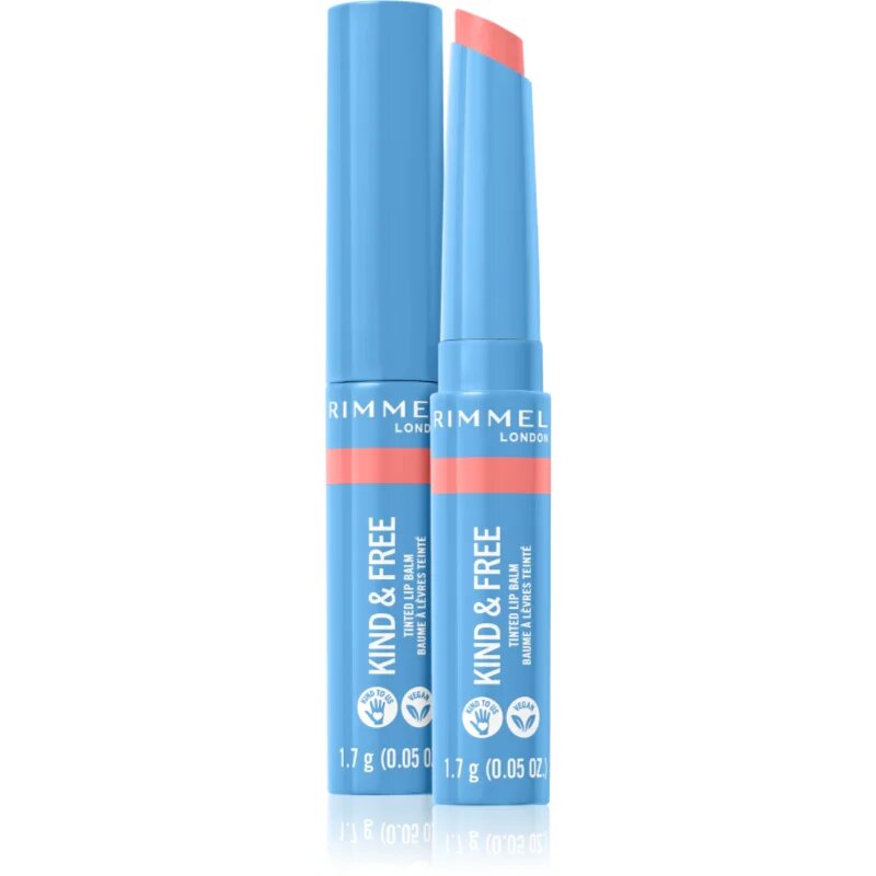Rimmel Kind & Free tonizáló ajakbalzsam árnyalat 004 Hibiscus Blaze 17 g