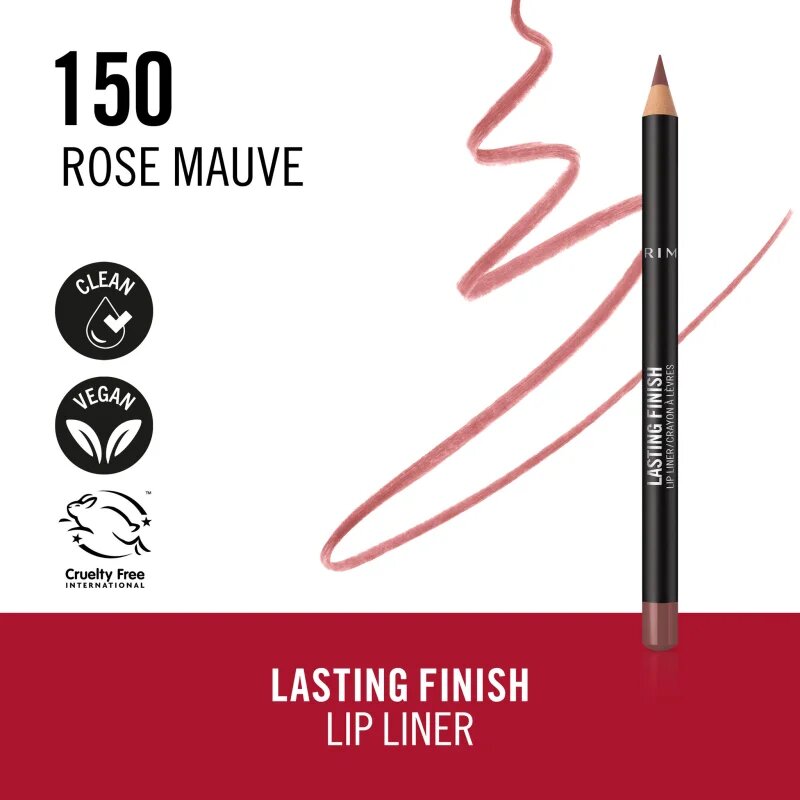 Rimmel Lasting Finish szájkontúrceruza árnyalat 150 Rose Mauve 1.2 g
