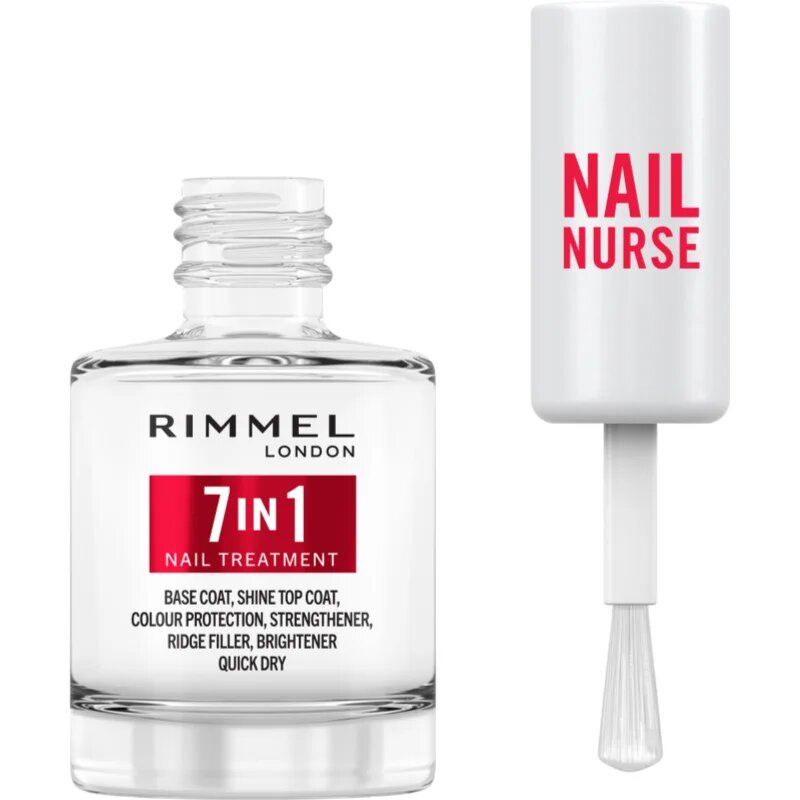 Rimmel Nail Nurse 7-in-1 bázis- és fedőlakk 7 in 1 12 ml