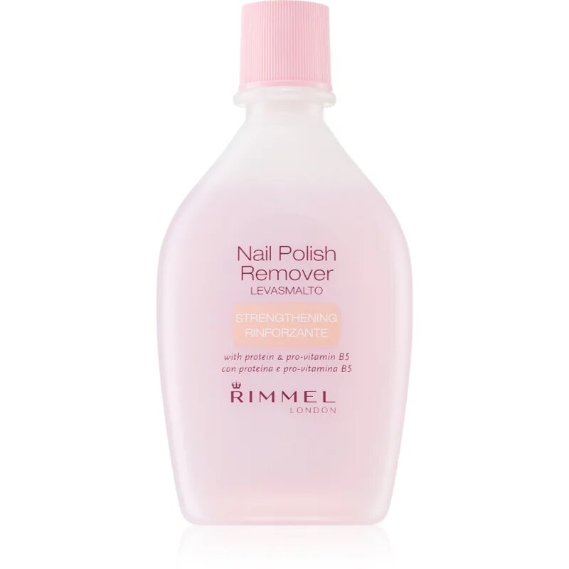 Rimmel Nail Polish Remover körömlakklemosó feszesítő hatással 100 ml