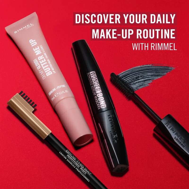 Rimmel Oh My Gloss! Butter Me Up hidratáló ajakbalzsam árnyalat 002 Bubble Gum 15 ml