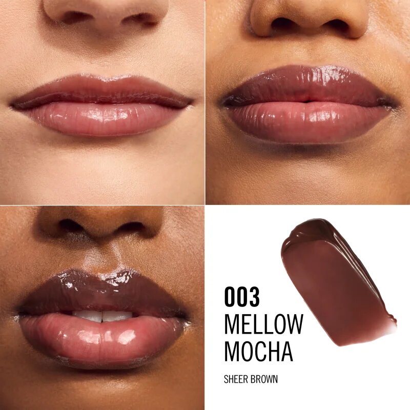 Rimmel Oh My Gloss! Butter Me Up hidratáló ajakbalzsam árnyalat 003 Mellow Mocha 15 ml