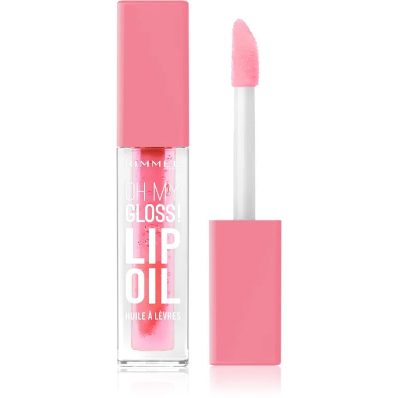Rimmel Oh My Gloss! Lip Oil ajak olaj hidratáló hatással árnyalat 001 Pink Flush 45 ml