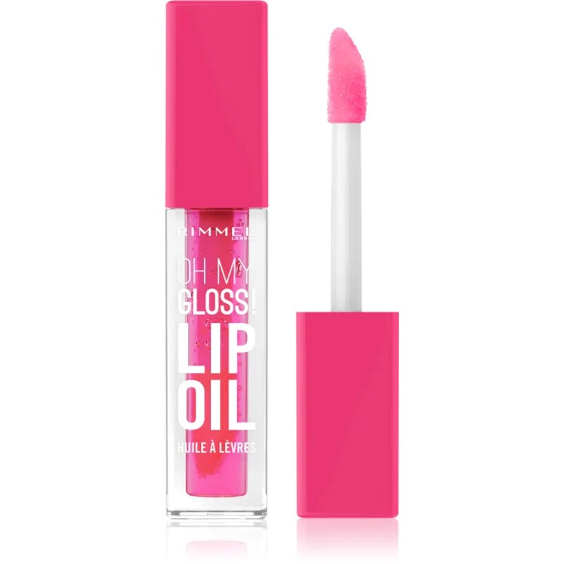 Rimmel Oh My Gloss! Lip Oil ajak olaj hidratáló hatással árnyalat 003 Berry Pink 45 ml