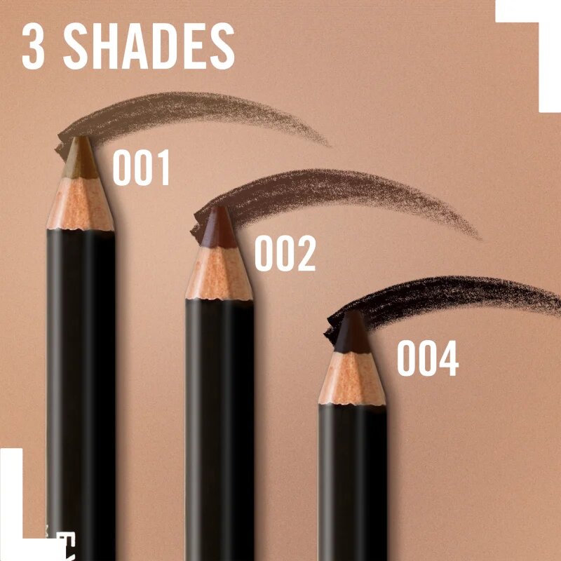 Rimmel Professional szemöldök ceruza árnyalat 001 Dark Brown 1.4 g