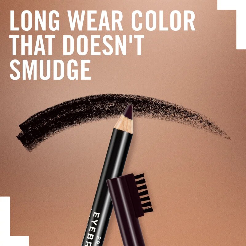 Rimmel Professional szemöldök ceruza árnyalat 001 Dark Brown 1.4 g