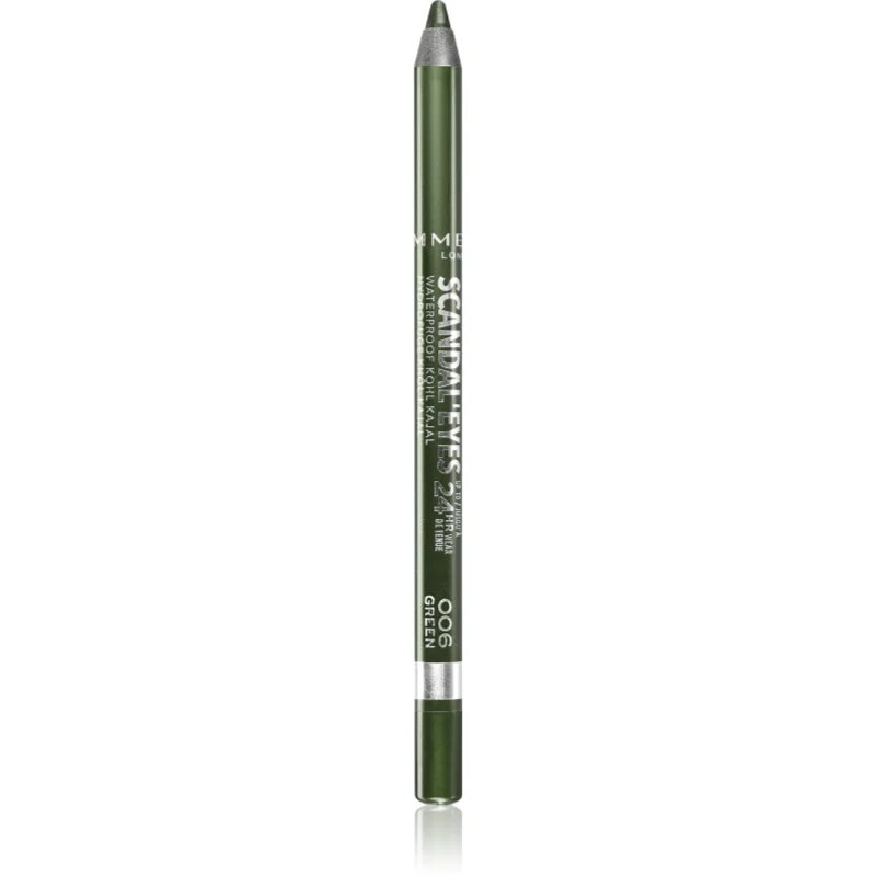 Rimmel Scandal'Eyes Khôl Kajal vízálló szemceruza árnyalat 006 Green 1.3 g
