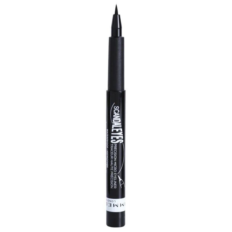 Rimmel ScandalEyes Micro szemhéjtus vízálló árnyalat 001 Black 1.1 ml