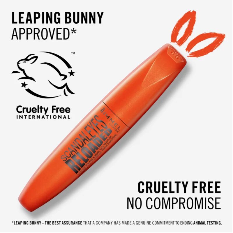 Rimmel ScandalEyes Reloaded extra dúsító szempillaspirál árnyalat 003 Extreme Black 12 ml