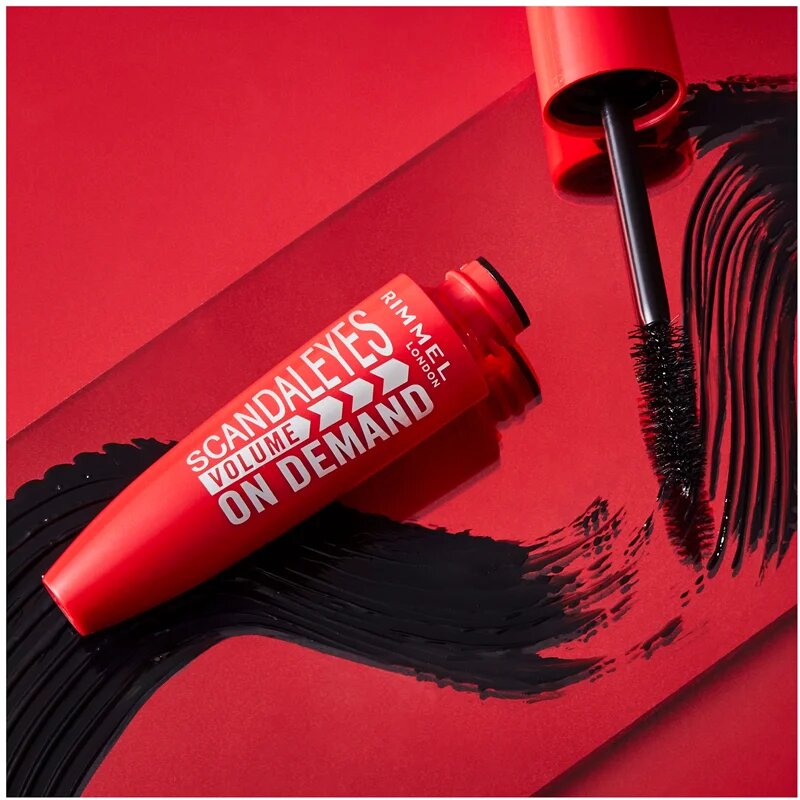 Rimmel ScandalEyes Volume On Demand dúsító szempillaspirál árnyalat 001 Black 12 ml
