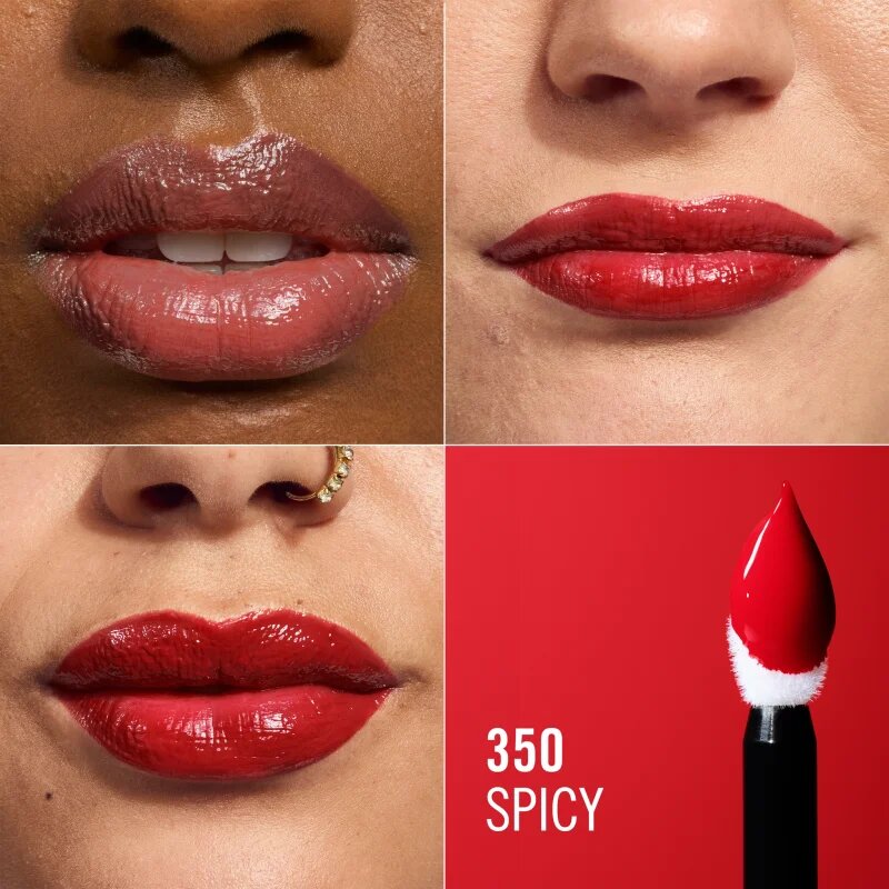 Rimmel Thrill Seeker Lip Latex folyékony rúzs árnyalat 350 Spicy 6 ml