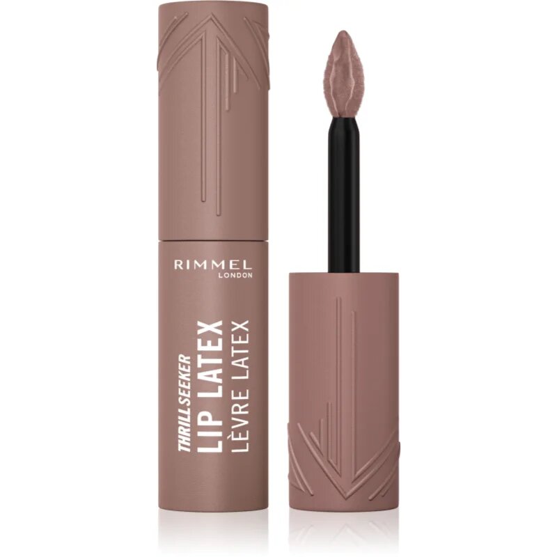 Rimmel Thrill Seeker Lip Latex folyékony rúzs árnyalat 500 Cappuccino Light 6 ml