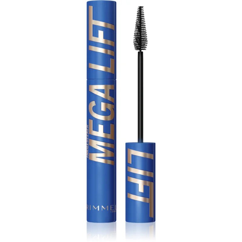 Rimmel Thrill Seeker Mega Lift vízálló tömegnövelő szempillaspirál árnyalat 004 Waterproof Black 10 ml