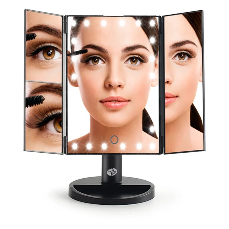 RIO 24LED Touch Dimmable Make-up Mirror kozmetikai tükör LED megvilágítással 1 db