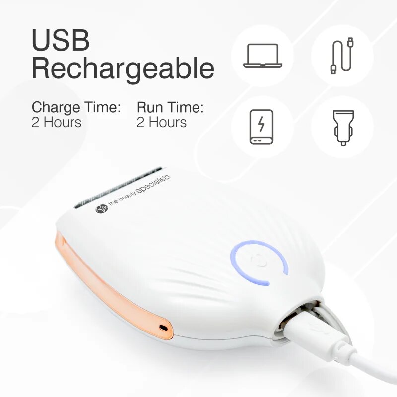 RIO Go Smooth női borotva White Rose 1 db