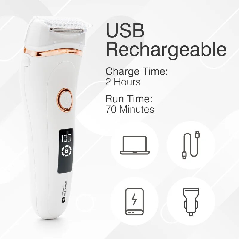 RIO Go Smooth Wet & Dry Lady Shaver női borotva 1 db
