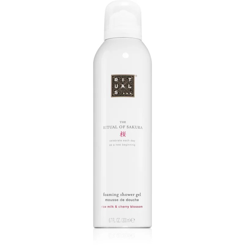Rituals The Ritual Of Sakura tusoló hab Rice Milk & Cherry Blossom 200 ml