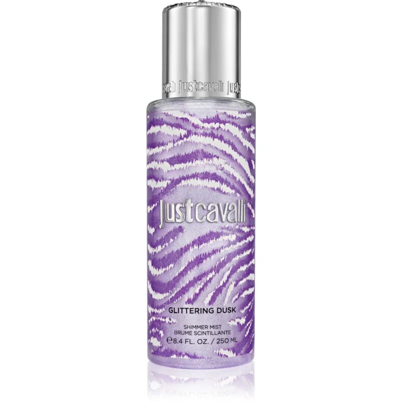 Roberto Cavalli Just Cavalli Glittering Dusk élénkítő permet testre hölgyeknek 250 ml