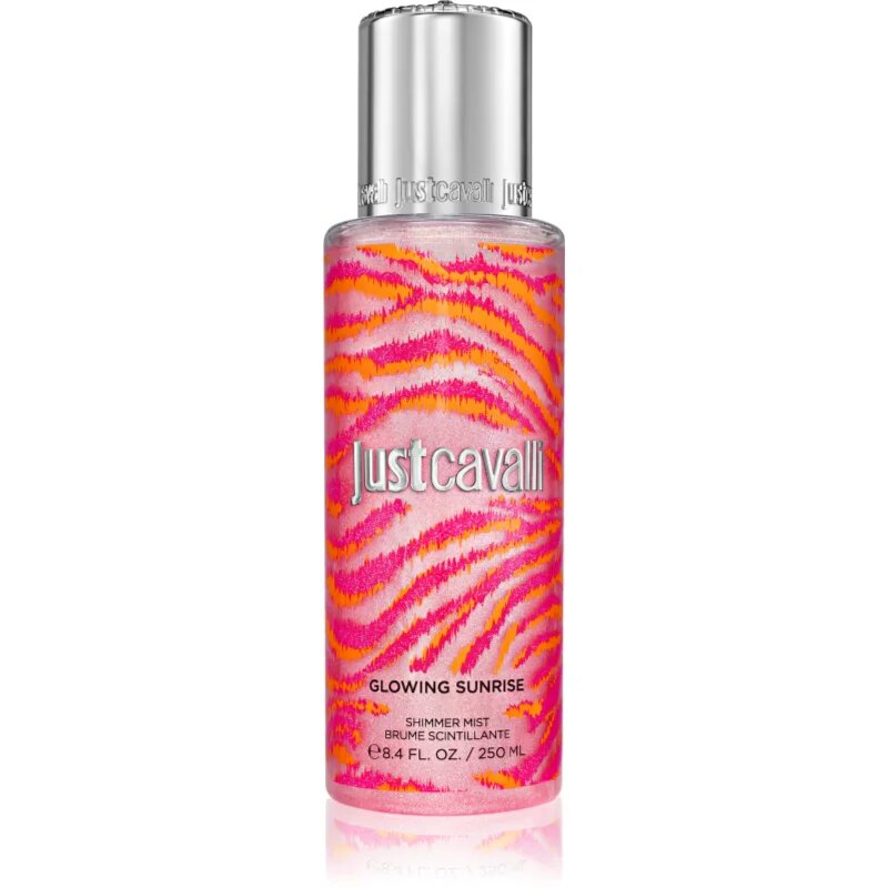 Roberto Cavalli Just Cavalli Glowing Sunrise élénkítő permet testre hölgyeknek 250 ml
