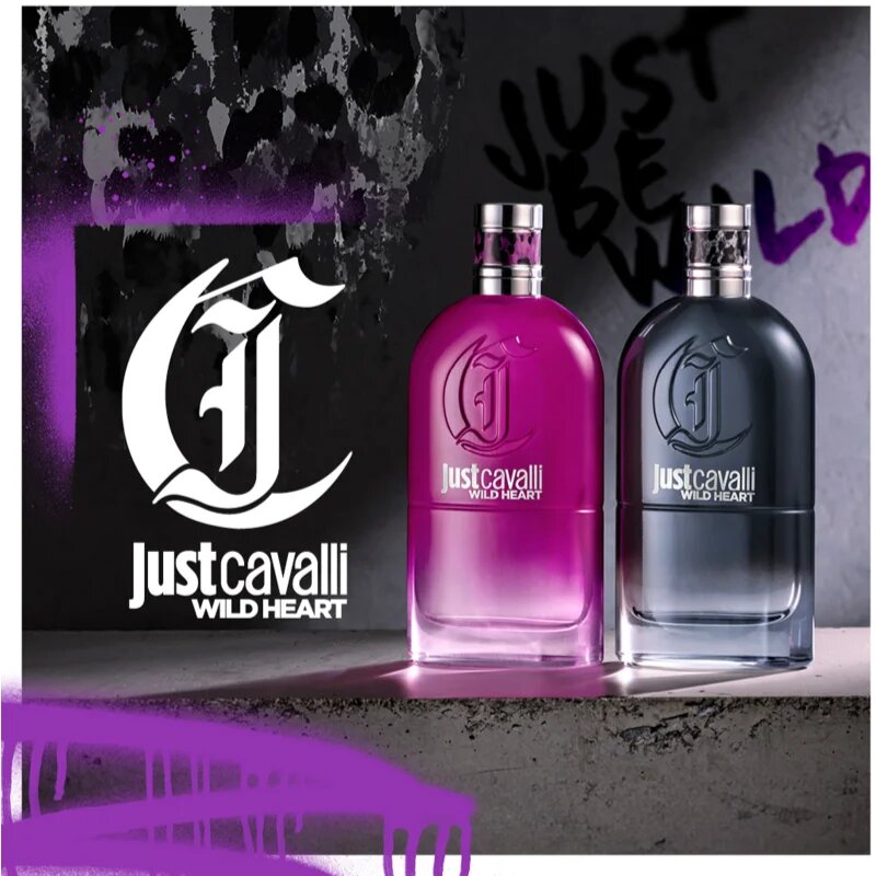 Roberto Cavalli Just Cavalli Wild Heart For Her Eau de Parfum hölgyeknek 30 ml