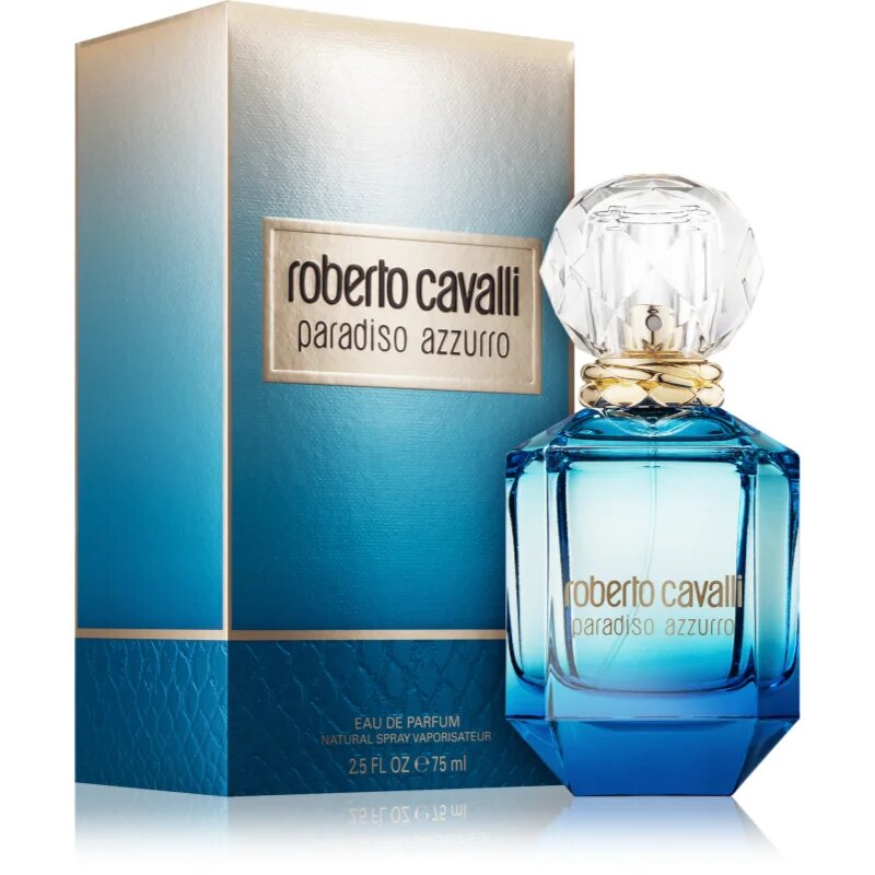 Roberto Cavalli Paradiso Azzurro Eau de Parfum hölgyeknek 75 ml