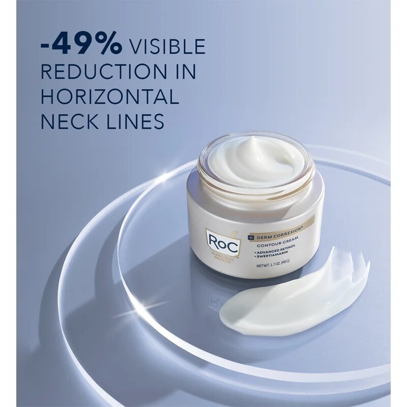 RoC Derm Correxion Contour feszesítő arckrém a ráncok ellen retinollal 50 ml