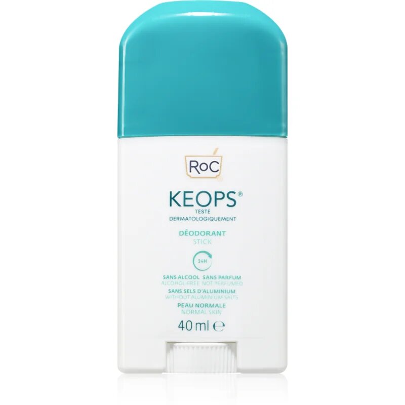 RoC Keops Deodorant Stick alumínium sótól mentes dezodor 40 ml