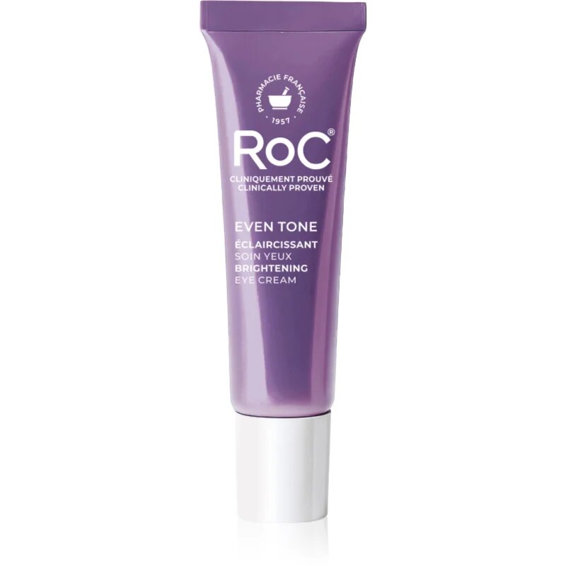 RoC Multi Correxion Even Tone + Lift kisimító és élénkítő szemkrém sötét karikákra a ráncok és a sötét karikák ellen 15 ml