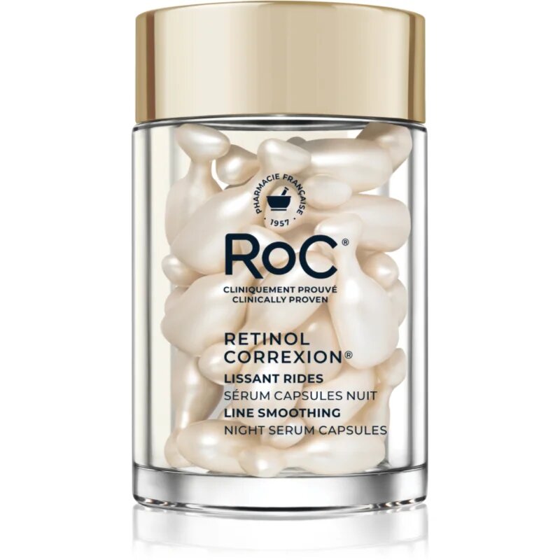 RoC Retinol Correxion Line Smoothing ránctalanító szérum kapszulás 30 db