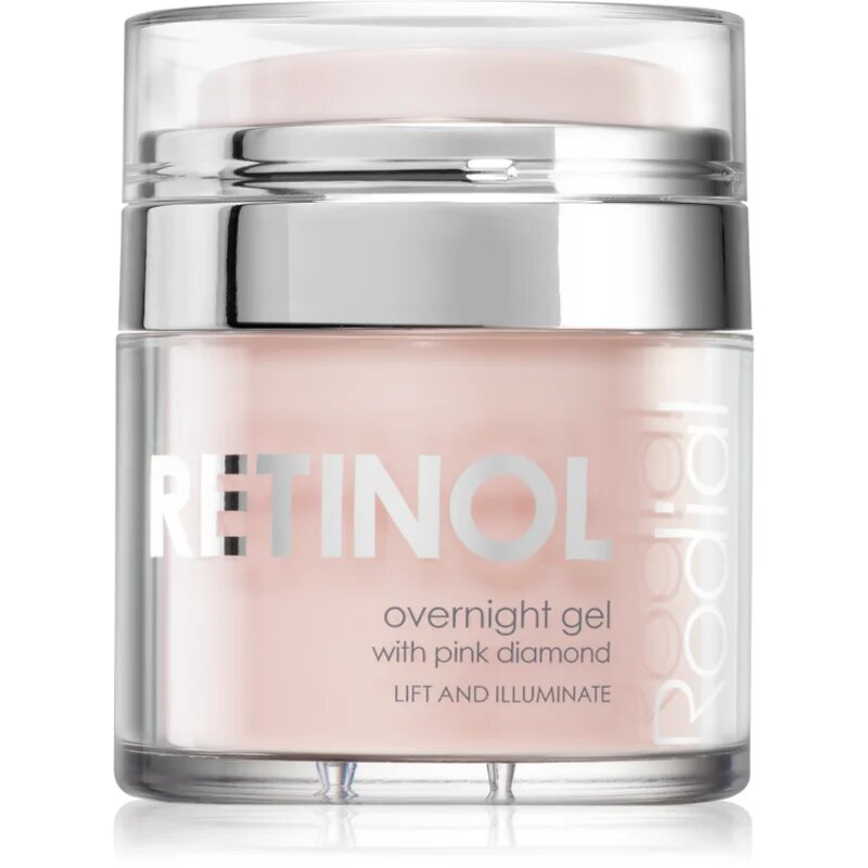 Rodial Retinol Overnight Gel hidratáló és nyugtató éjszakai géles krém retinollal 50 ml