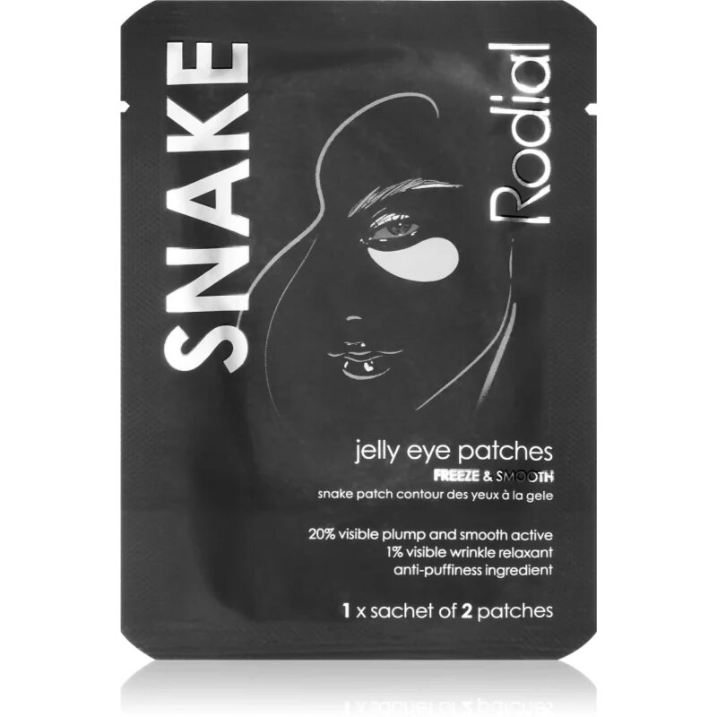 Rodial Snake Jelly Eye Patches hidrogél maszk a szem körül 4x2 db