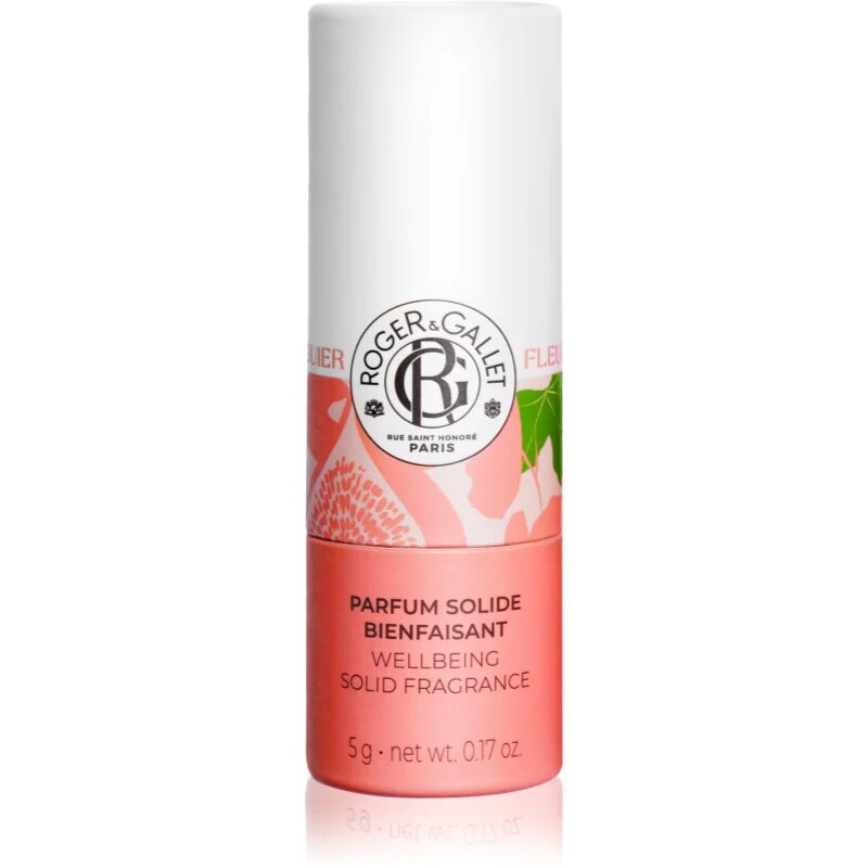 Roger & Gallet Fleur de Figuier Wellbeing Solid Fragrance szolid parfüm hölgyeknek 5 g