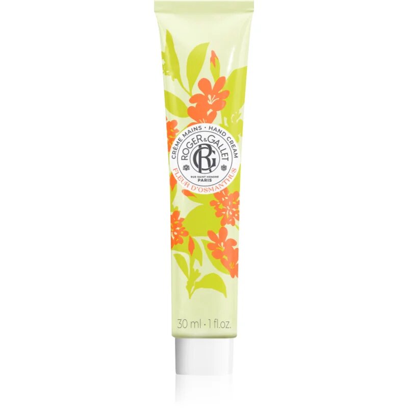 Roger & Gallet Fleur d'Osmanthus tápláló kézkrém hölgyeknek 30 ml