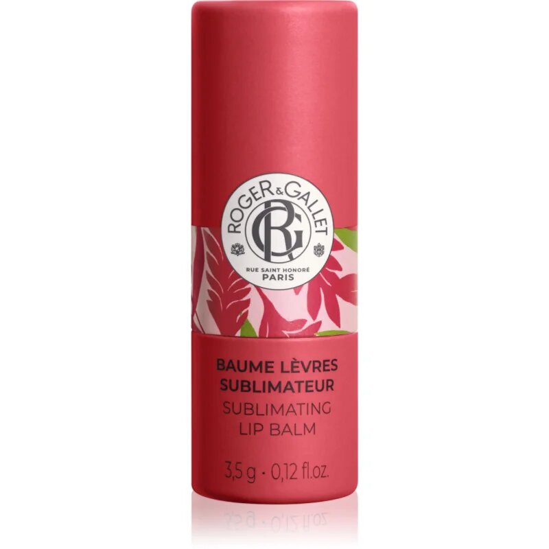 Roger & Gallet Gingembre Rouge Sublimating Lip Balm ajakbalzsam 3.5 g