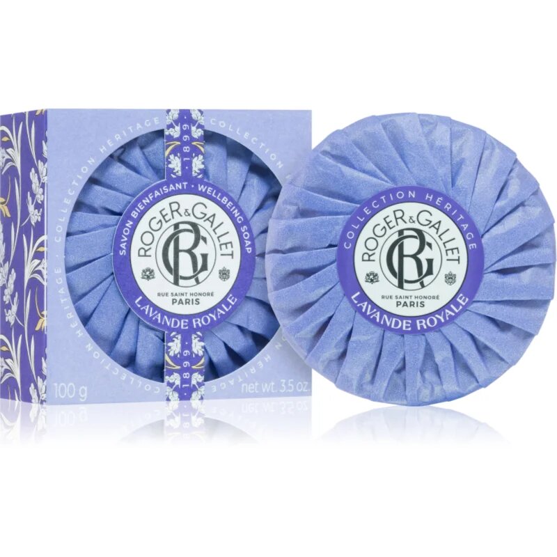 Roger & Gallet Lavande Royale parfümös szappan 100 g