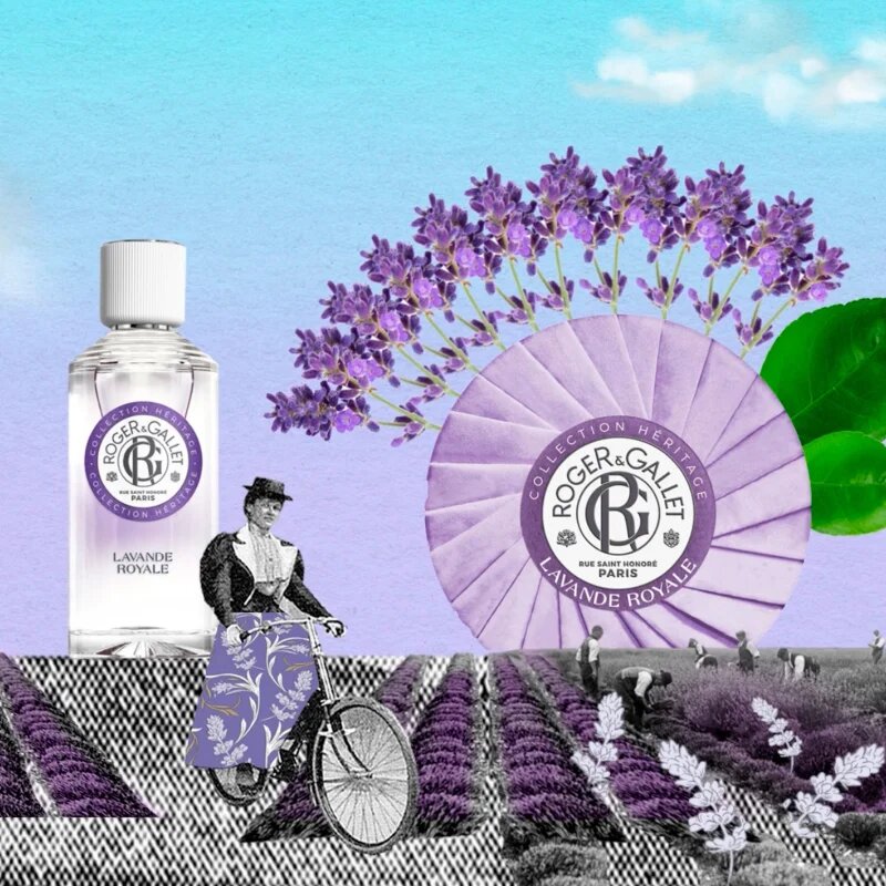 Roger & Gallet Lavande Royale parfümös szappan 100 g