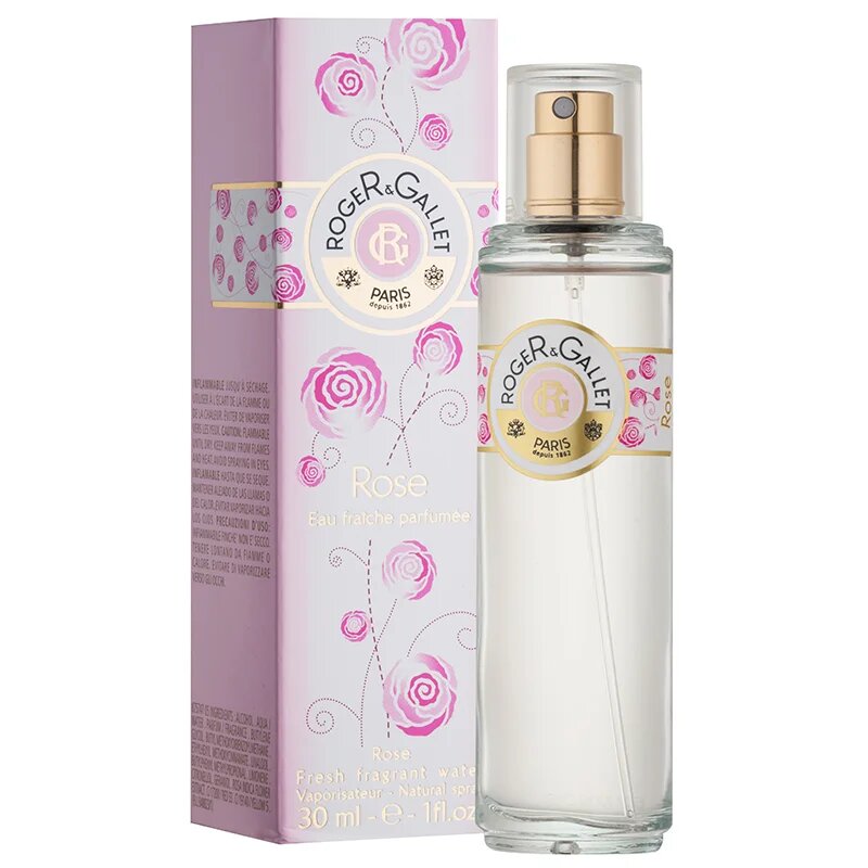 Roger & Gallet Rose frissítő víz hölgyeknek 30 ml