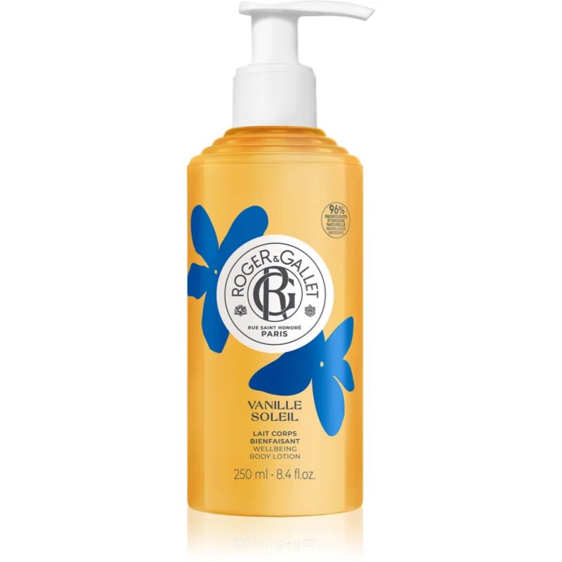 Roger & Gallet Vanille Soleil parfümös testápoló tej 250 ml