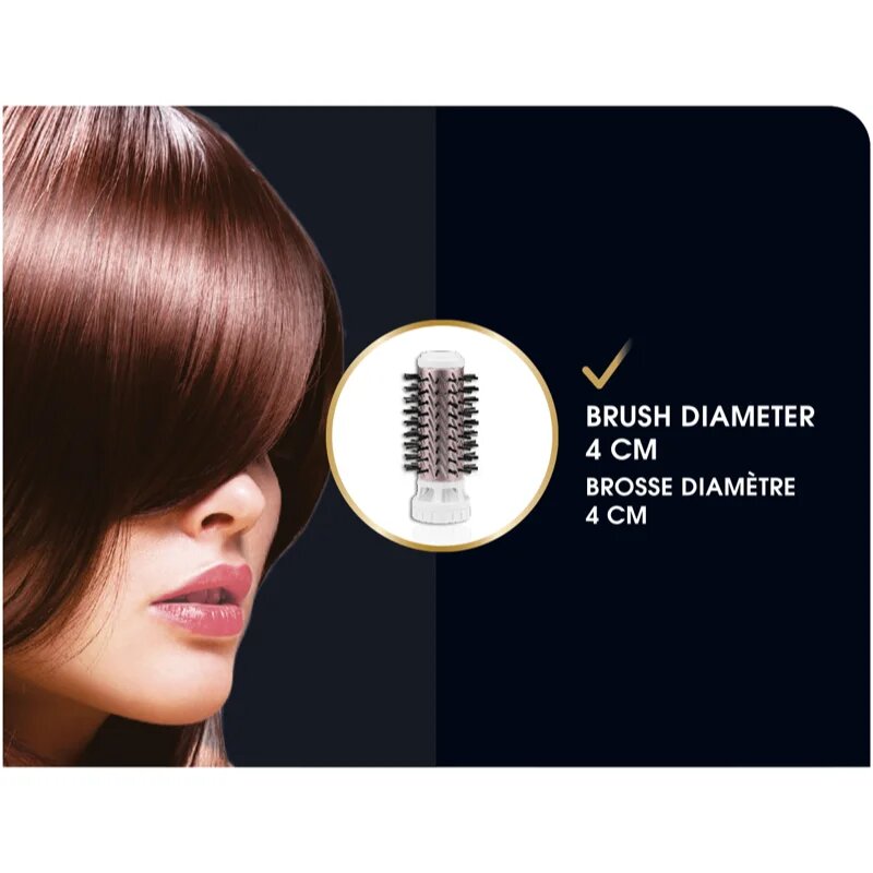 Rowenta Brush Activ CF9520F0 automatikusan forgó hajsütővas 1 db