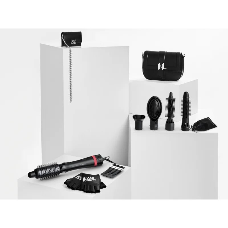 Rowenta KARL LAGERFELD Express Style CF635LF0 meleglevegős hajformázó kefe