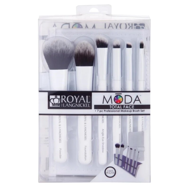 Royal and Langnickel Moda Total Face ecset szett 6 db