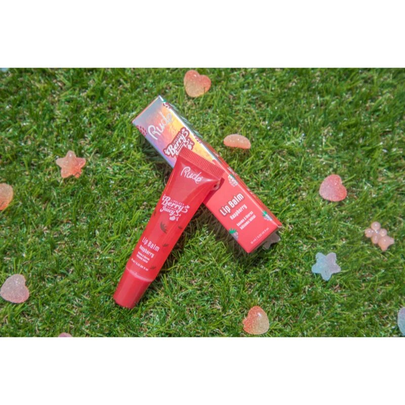 Rude Cosmetics Berry Juicy hidratáló ajakbalzsam árnyalat Raspberry 10 ml