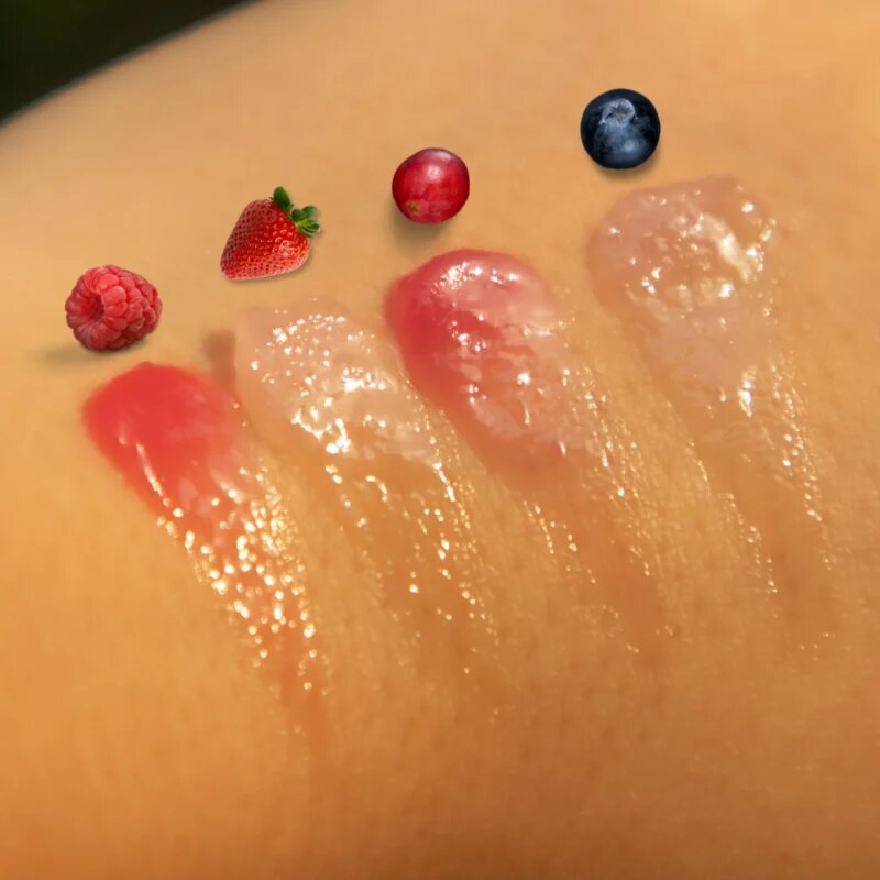 Rude Cosmetics Berry Juicy hidratáló ajakbalzsam árnyalat Strawberry 10 ml