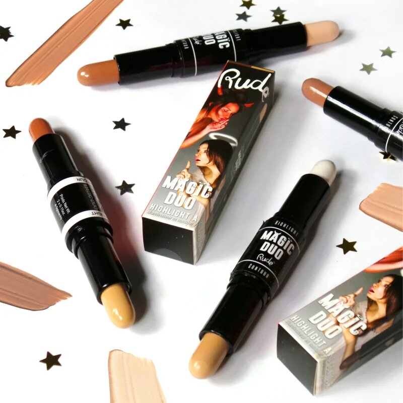 Rude Cosmetics Magic Duo dupla végű kontur ceruza árnyalat Light 4.5 g