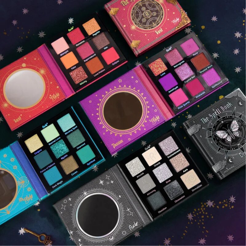 Rude Cosmetics The Spell Book szemhéjfesték paletta árnyalat Lust 10.8 g