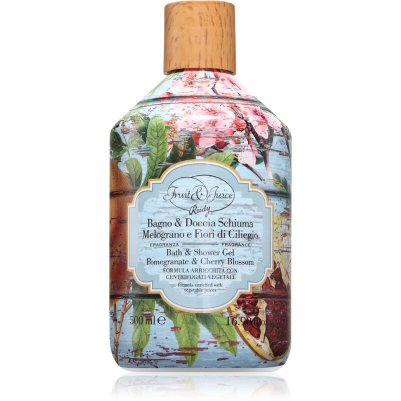Rudy - Le Maioliche Melograno e Fiori di Ciliegio tusfürdő gél 500 ml